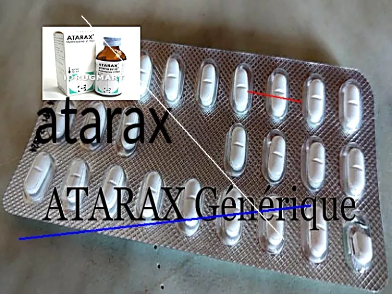 Quel est le générique de l'atarax